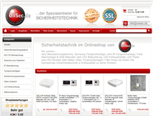 Tablet Screenshot of onsec.de